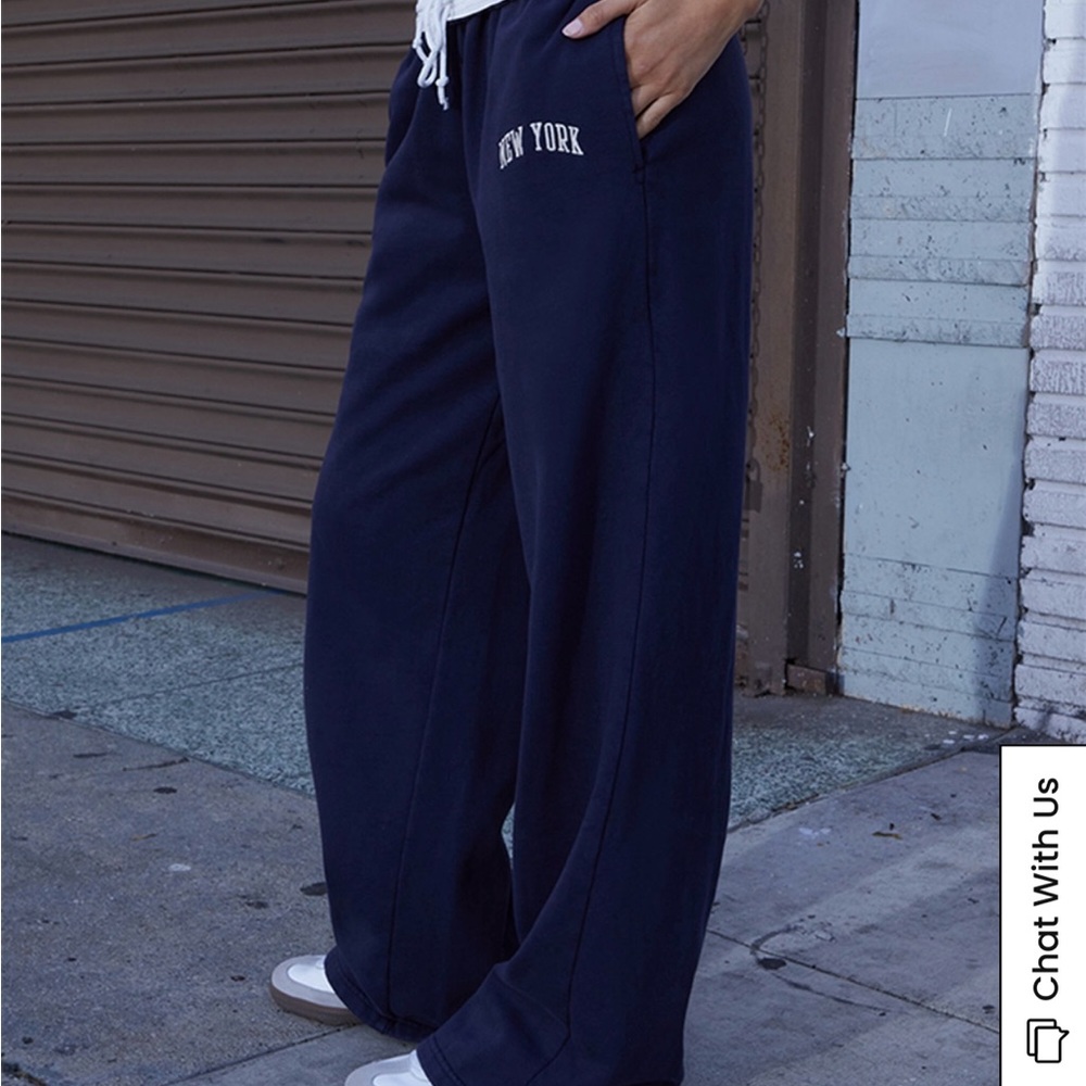 Navy Blue New York Sweatpants - Picture 3 of 9
